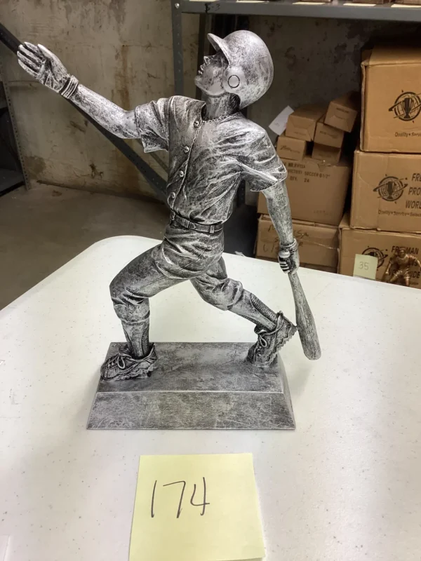 SILVER BASEBALL HITTER